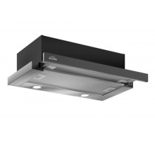 Вытяжка Elikor Glass 45Н-400-В2Д нержавеющая сталь/черное стекло