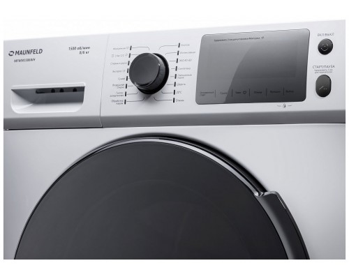 Стирально-сушильная MAUNFELD MFWM1586WH