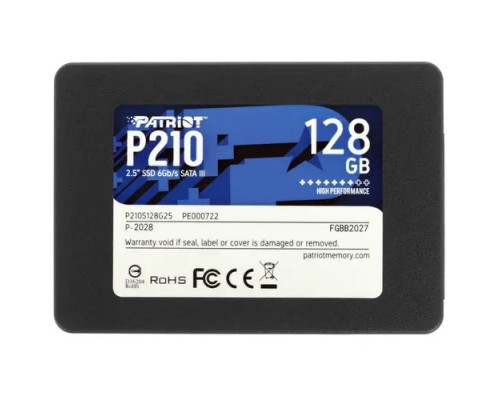 SSD накопитель Patriot P210 128GB