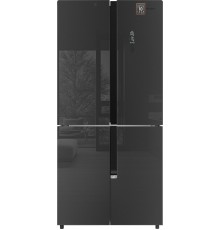 Холодильник Weissgauff WCD 450 INOX GLASS