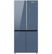 Холодильник Weissgauff WCD 590 NoFrost Inverter Premium Biofresh Blue Glass