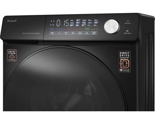  Стиральная машина Weissgauff WM 45126 Steam Direct Matt Black