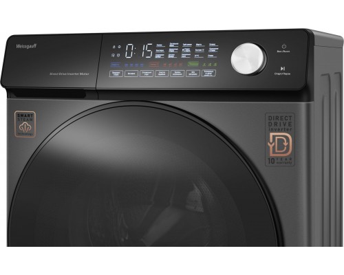  Стиральная машина Weissgauff WM 45126 Steam Direct Drive Grey