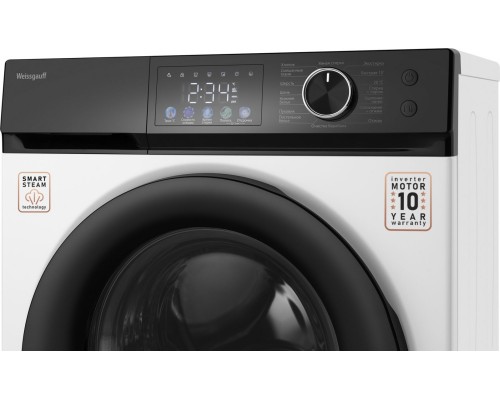  Стиральная машина Weissgauff WM 45127 Inverter Steam Color Touch