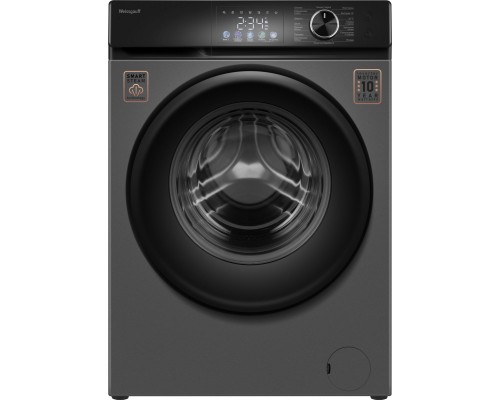  Стиральная машина Weissgauff WM 45127 Inverter Steam Color Touch Grey