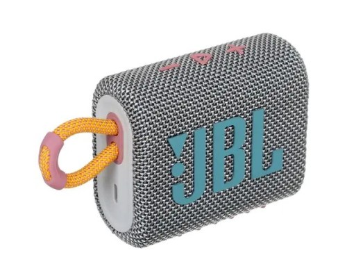 Колонка портативная JBL GO 3 серый