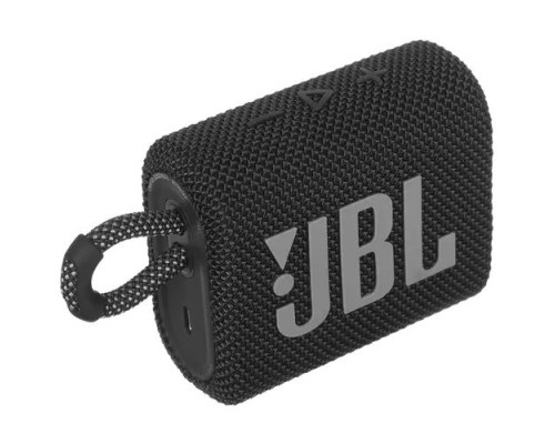 Колонка портативная JBL GO 3 черн