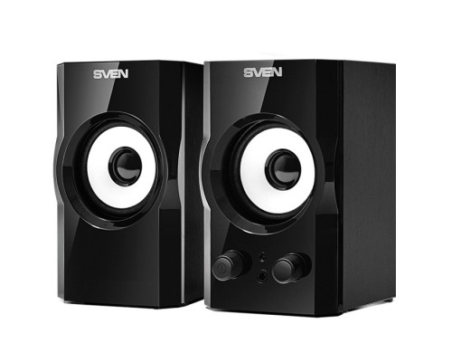 Акустическая система 2.0 Sven SPS-605 Black