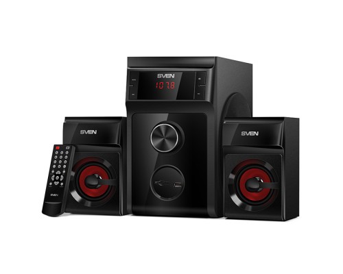 Акустическая система 2.1 Sven MS-302 Black