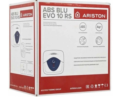 Бойлер Ariston ABS BLU EVO RS 10