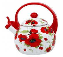 Газовый чайник Metaloni EM-25101/11 алые маки