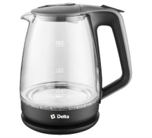 Чайник Delta DL-1331 Black/Grey
