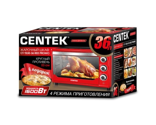 Духовка Centek CT-1530-36 Red