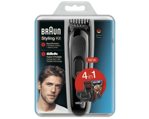  Триммер Braun SK3000 + бритва Gillette