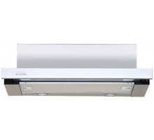 Вытяжка Elikor Glass 50Н-400-В2Д нержавеющая сталь/стекло белое