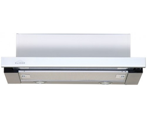 Вытяжка Elikor Glass 50Н-400-В2Д нержавеющая сталь/стекло белое