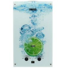 Газовая колонка Zanussi GWH 10 Fonte Glass Lime