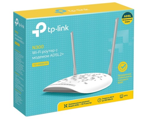 Беспроводной роутер TP-Link TD-W8961N ADSL