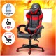 Кресло Defender Comfort черн/красн