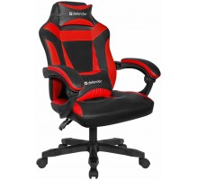 Кресло Defender Master черн/красн