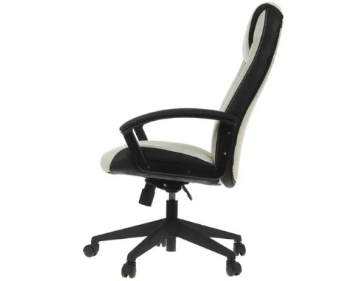 Кресло Бюрократ Zombie 8 White/Black
