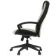 Кресло Бюрократ Zombie 8 White/Black