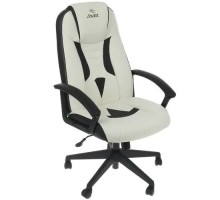 Кресло Бюрократ Zombie 8 White/Black