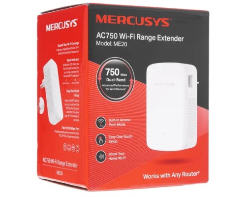  Усилитель WI-FI Mercusys ME20