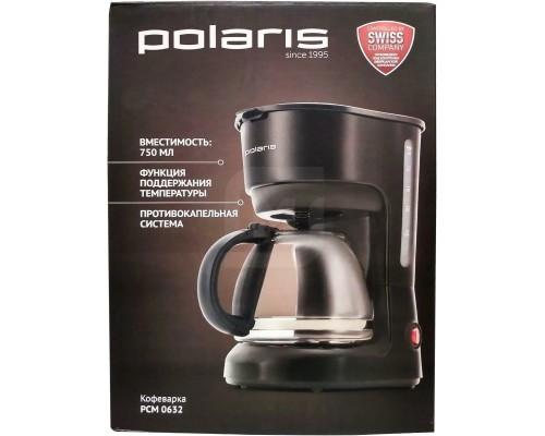  Кофеварка капельная Polaris PCM 0632