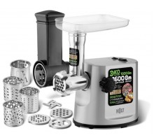 Мясорубка Holt HT-MG-007 Silver + шинк