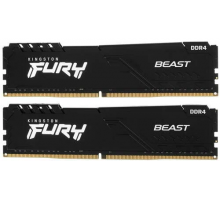 ОЗУ Kingston DDR4 3200MHz 16GB(2x8GB Kit) FURY Beast Black (KF432C16BBK2/16)