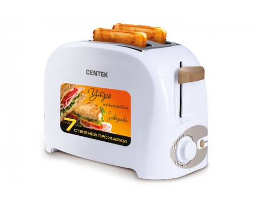 Тостер Centek CT-1420 White Тостер Centek CT-1420 White