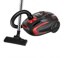 Пылесос DELTA LUX DL-0848 черный/красный