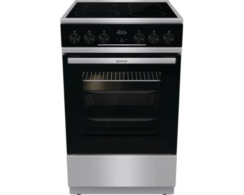Плита Gorenje GEC5C61XPA нержавеющая сталь