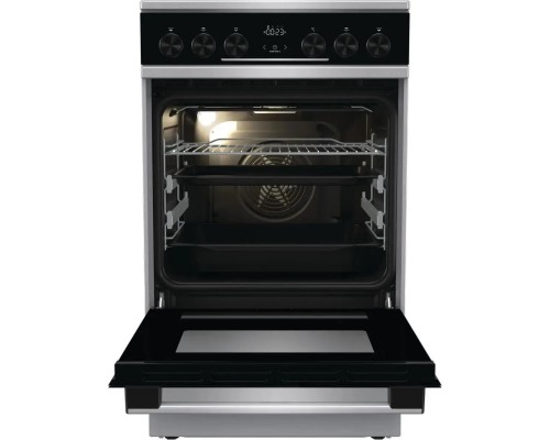 Плита Gorenje GEC5C61XPA нержавеющая сталь