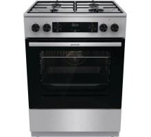 Плита Gorenje GKS6C70XJ нержавеющая сталь (без крышки) реш.сталь