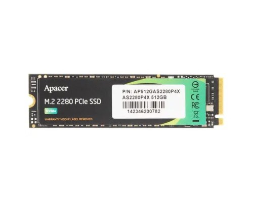 SSD накопитель Apacer M.2 2280 512GB (AP512GAS2280P4X-1)