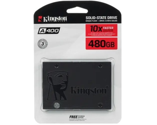 SSD накопитель Kingston A400 480GB (SA400S37/480G)