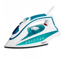  Утюг DELTA LUX DL-352 белый/бирюзовый