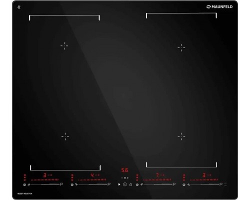 Варочная поверхность Maunfeld CVI604SBEXBK Inverter черный
