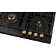 Варочная поверхность Weissgauff HGG 6445 BL Volcano Burner черный