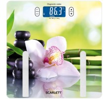 Весы напольные Sсarlett SC-BS33ED10 SPA орхидея