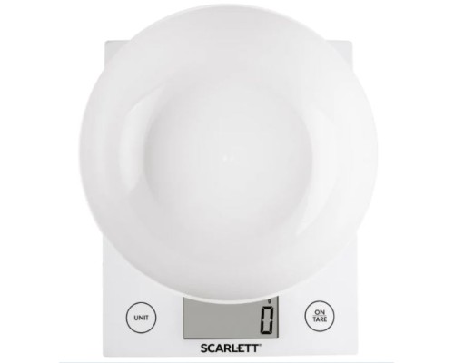 Весы кухонные Scarlett SC-KS57B10 с чашей