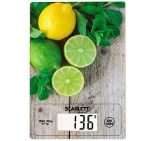 Весы кухонные Scarlett SC-KS57P21 (лайм и мята)