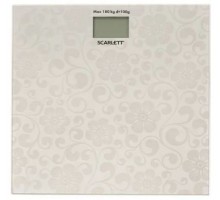 Весы напольные Sсarlett SC-BS33E043 серебро