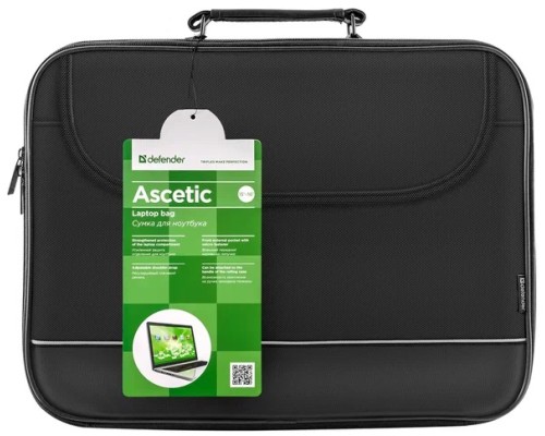 Сумка для ноутбука DEFENDER Ascentic 15.6" черный Сумка для ноутбука DEFENDER Ascentic 15.6" черный